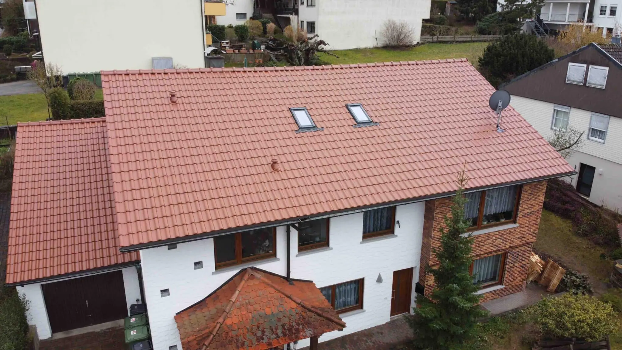Dachsanierung mit Dachfenstern: Einfamilienhaus in Vaihingen an der Enz