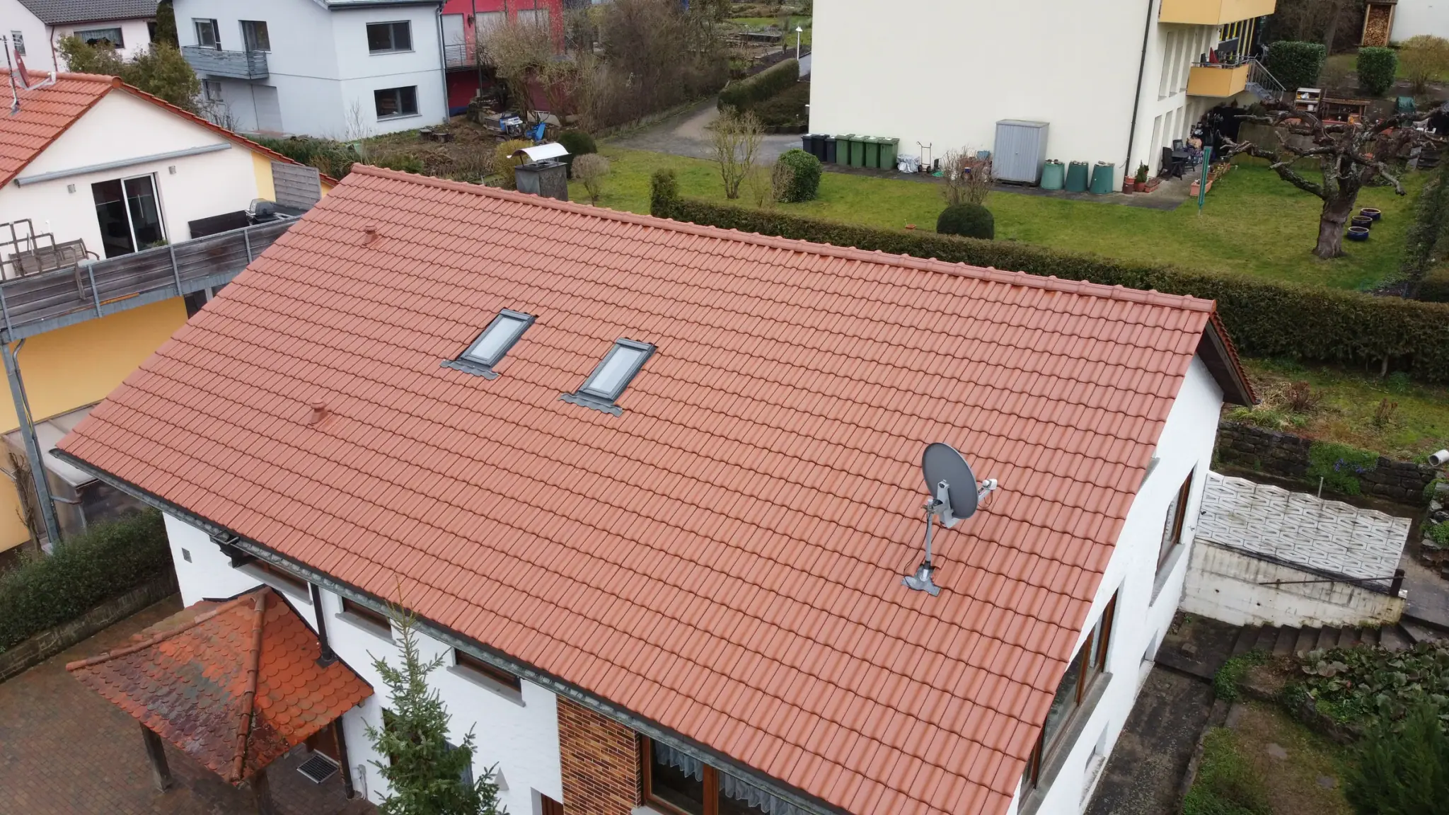 Dachsanierung mit Dachfenstern: Einfamilienhaus in Vaihingen an der Enz